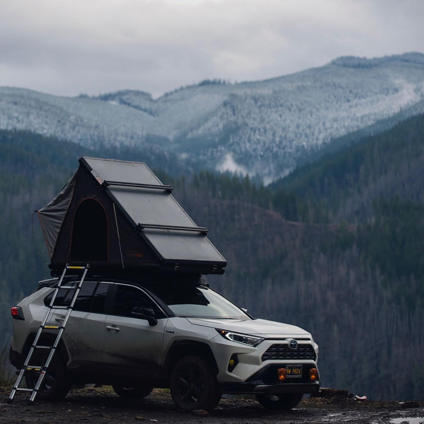 Roof rack best sale tent rav4