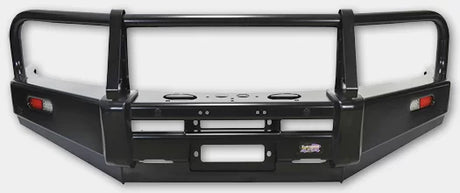 DOBINSONS BULL BAR CLASSIC BLACK FOR TOYOTA LAND CRUISER 200 SERIES 2016+ - BU59-3545 - Roam Overland Outfitters