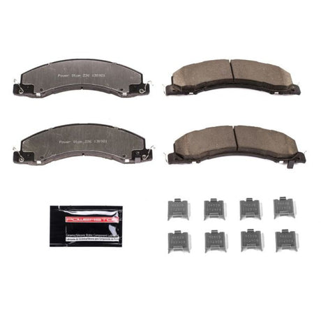 Power Stop 08-10 Dodge Ram 4500 Front or Rear Z36 Truck & Tow Brake Pads w/Hardware - Roam Overland Outfitters