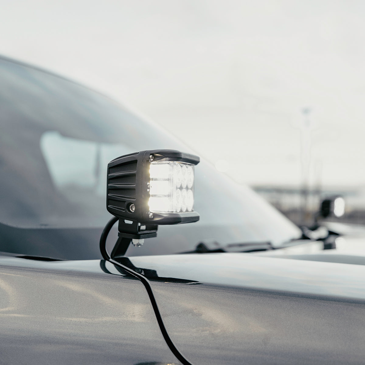 Low Profile Ditch Light Brackets Fits 2022+ Toyota Tundra - Roam Overland Outfitters