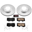 Power Stop 03-09 Toyota 4Runner Front Z17 Evolution Geomet Coated Brake Kit - Roam Overland Outfitters