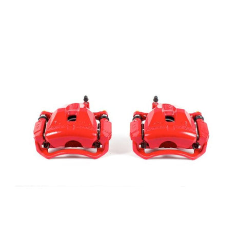 Power Stop 05-15 Toyota Tacoma Front Red Calipers w/Brackets - Pair - Roam Overland Outfitters