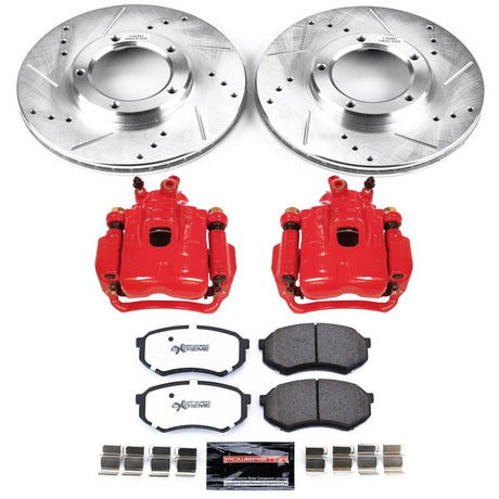 Power Stop 95-04 Toyota Tacoma Front Z36 Truck & Tow Brake Kit w/Calipers - Roam Overland Outfitters