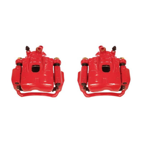 Power Stop 95-04 Toyota Tacoma Front Red Calipers w/Brackets - Pair - Roam Overland Outfitters