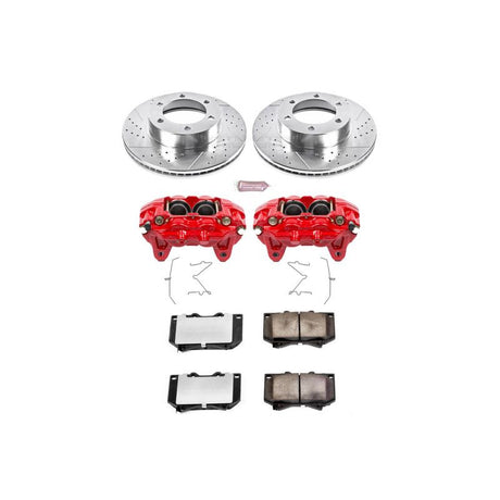 Power Stop 01-02 Toyota Sequoia Front Z36 Truck & Tow Brake Kit w/Calipers - Roam Overland Outfitters