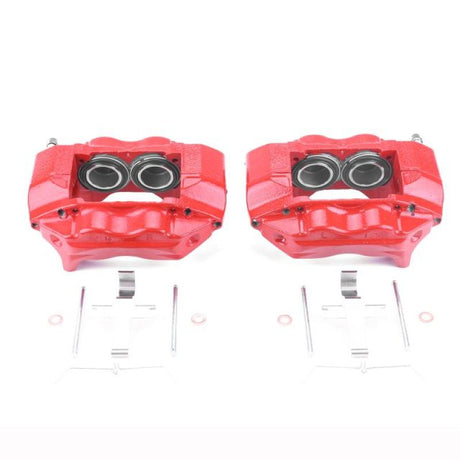 Power Stop 96-02 Toyota 4Runner Front Red Calipers w/o Brackets - Pair - Roam Overland Outfitters