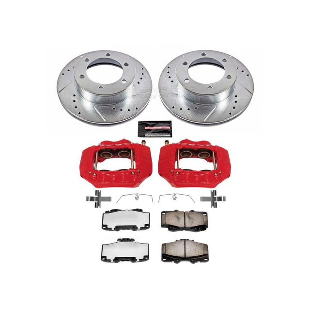 Power Stop 95-04 Toyota Tacoma Front Z36 Truck & Tow Brake Kit w/Calipers - Roam Overland Outfitters