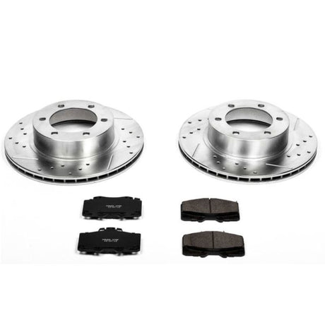 Power Stop 95-02 Toyota 4Runner Front Z23 Evolution Sport Brake Kit - Roam Overland Outfitters