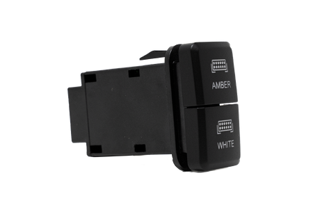 Dual Function Toyota OEM Style "AMBER & WHITE" Switch Tall Style - Roam Overland Outfitters