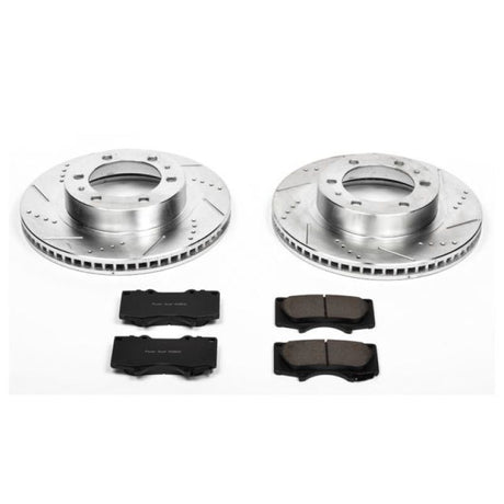 Power Stop 03-09 Toyota 4Runner Front Z23 Evolution Sport Brake Kit - Roam Overland Outfitters