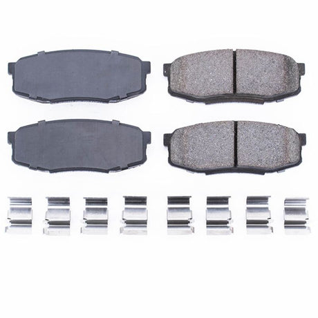 Power Stop 08-11 Lexus LX570 Rear Z17 Evolution Ceramic Brake Pads w/Hardware - Roam Overland Outfitters