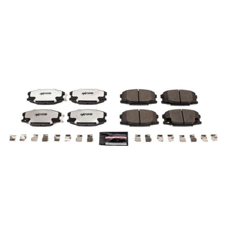 Power Stop 2001 Mitsubishi Fuso FE-CA Front or Rear Z36 Truck & Tow Brake Pads w/Hardware - Roam Overland Outfitters