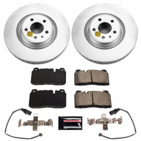 Power Stop 15-16 Porsche Macan Front Z23 Evolution Sport Coated Brake Kit - Roam Overland Outfitters