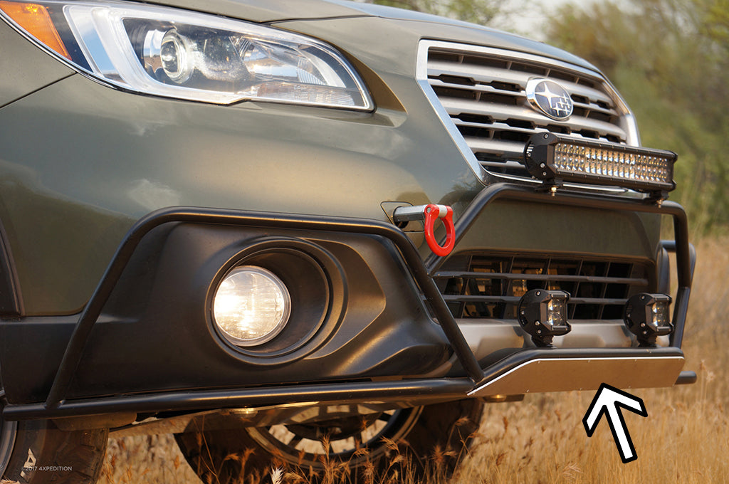 Front plate - Outback - *Big bumper guard* - Option - Roam Overland Outfitters