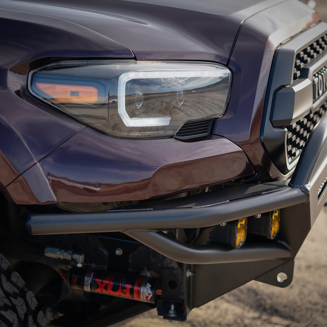 Tacoma Hybrid Front Bumper / 3rd Gen / 2016+ - Roam Overland Outfitters