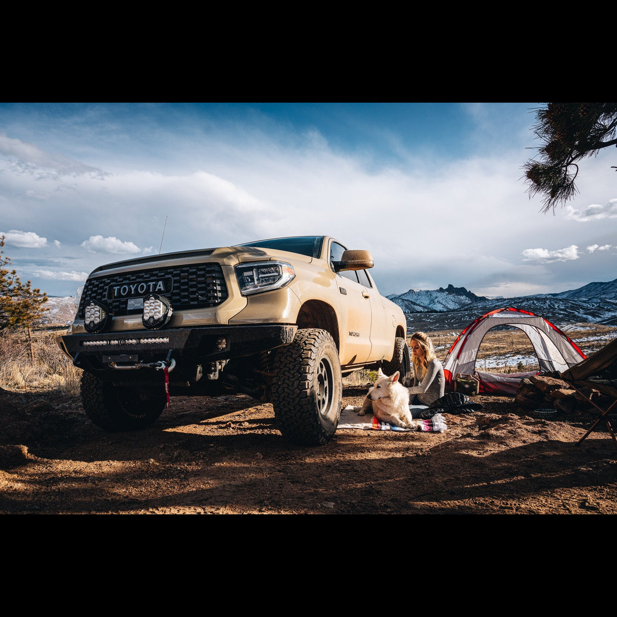 Tundra Overland Series Front Bumper / 2nd Gen / 2014-2021 - Roam Overland Outfitters