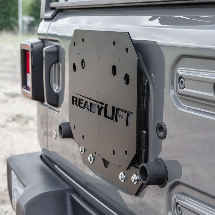 ReadyLift Suspensions Spare Tire Relocation Bracket | Jeep Wrangler JL 2018-2021 - Roam Overland Outfitters