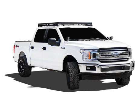 Ford F-150 Crew Cab (2009-Current) Slimline II Roof Rack Kit / Low Profile - Roam Overland Outfitters