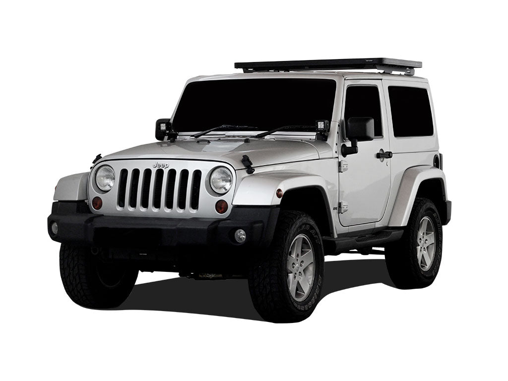 Jeep Wrangler JK 2 Door (2007-2018) Extreme Slimline II 1/2 Roof Rack Kit - Roam Overland Outfitters