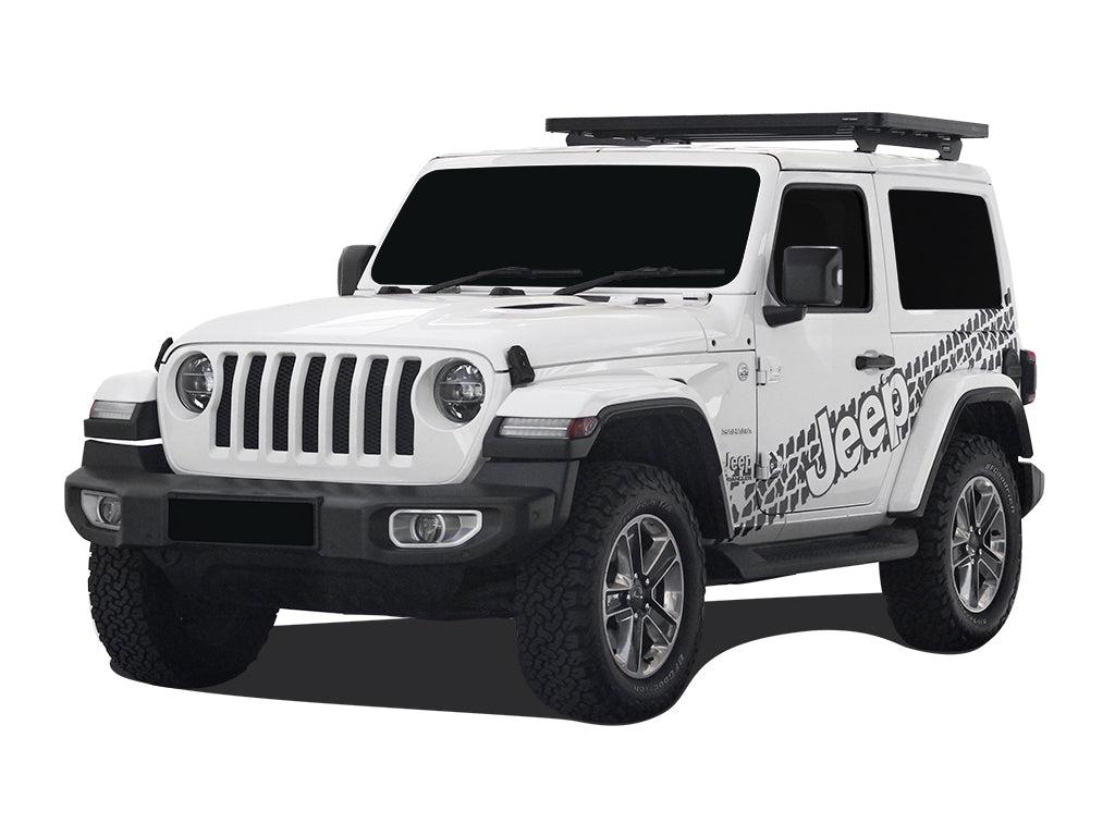 Jeep Wrangler JL 2 Door (2018-Current) Extreme Slimline II 1/2 Roof Rack Kit - Roam Overland Outfitters