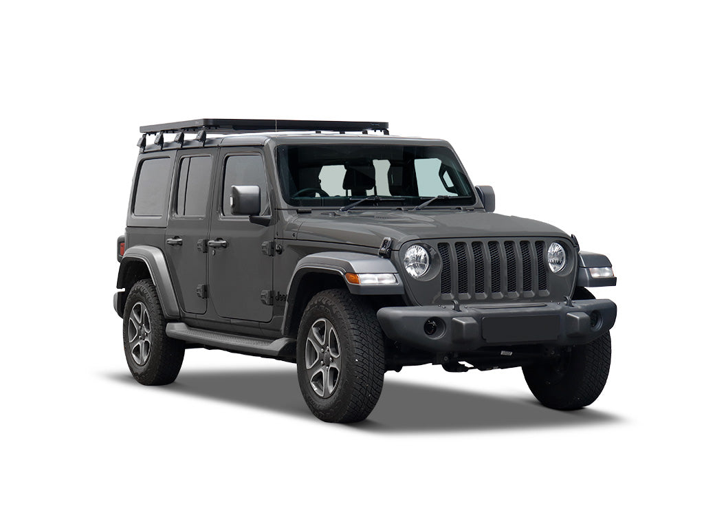 Jeep Wrangler 4xe (2021-Current) Slimline II 1/2 Roof Rack Kit / Tall - Roam Overland Outfitters