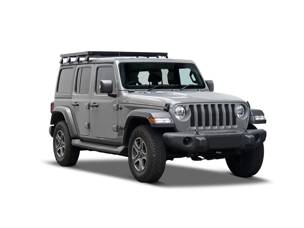 Jeep Wrangler JL 4 Door (2018-Current) Slimline II 1/2 Roof Rack Kit / Tall - Roam Overland Outfitters