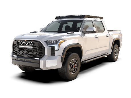 Toyota Tundra Crew Cab (2022-Current) Slimsport Roof Rack Kit / Lightbar Ready - Roam Overland Outfitters