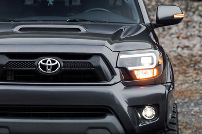 Morimoto XB Hybrid LED Heads| Toyota Tacoma (12-15) (Pair / Smoked) - Roam Overland Outfitters