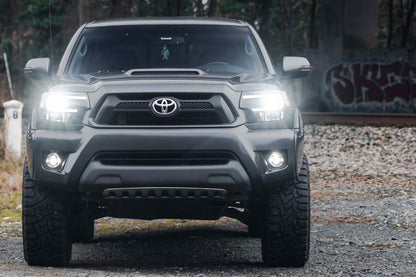 Morimoto XB Hybrid LED Heads| Toyota Tacoma (12-15) (Pair / Smoked) - Roam Overland Outfitters