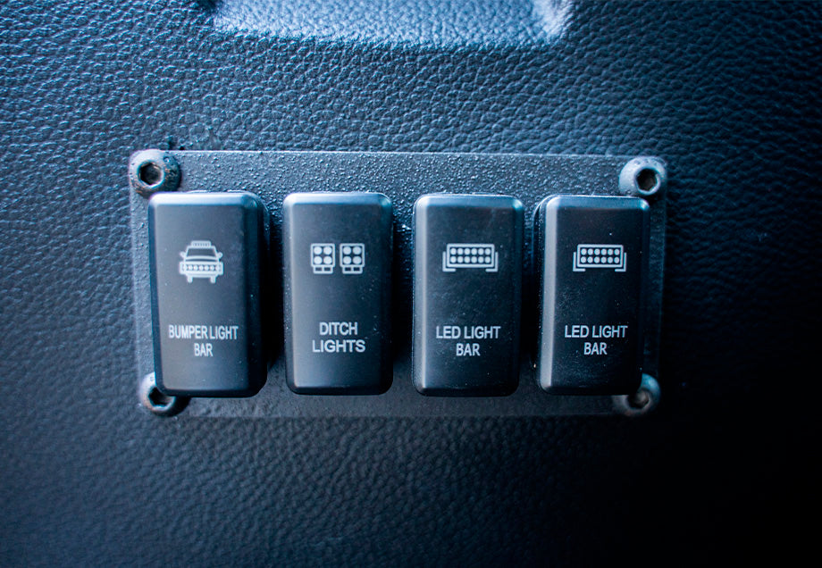 2019-2022 Ford Ranger Switch Panel (4) - Roam Overland Outfitters