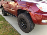 2003-2009 TOYOTA 4RUNNER STEP EDITION BOLT ON ROCK SLIDERS - Roam Overland Outfitters