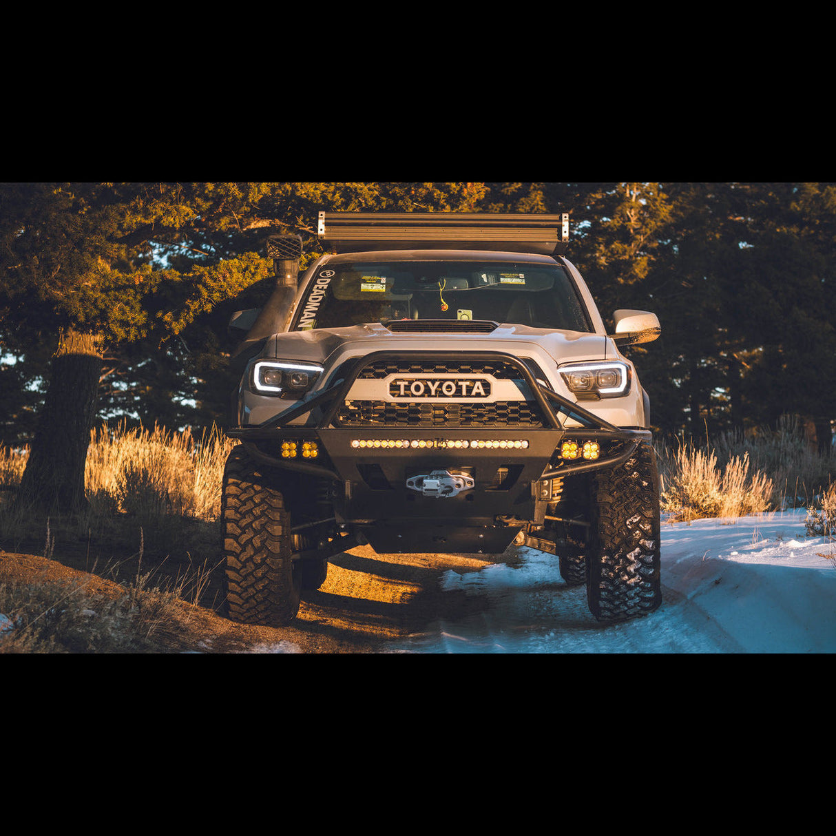 Tacoma Hybrid Front Bumper / 3rd Gen / 2016+ - Roam Overland Outfitters