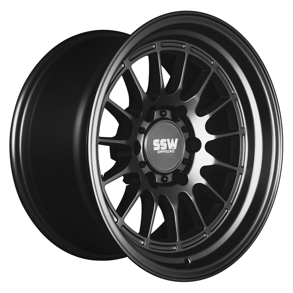DAKAR / MATTE BLACK / 17X9.0 -25 - Roam Overland Outfitters